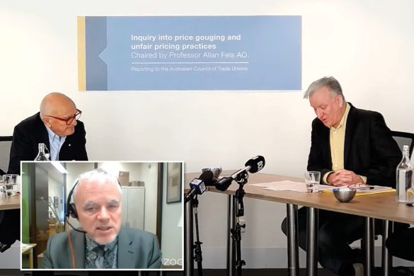 Opening statement to the ACTU Price Gouging Inquiry